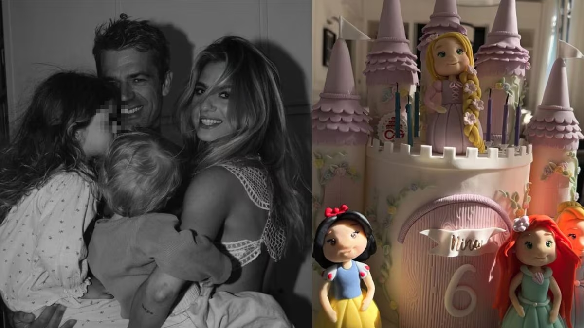 Luca Argentero e la Marino festeggiano Nina: festa da principessa dopo il viaggio a Disneyland