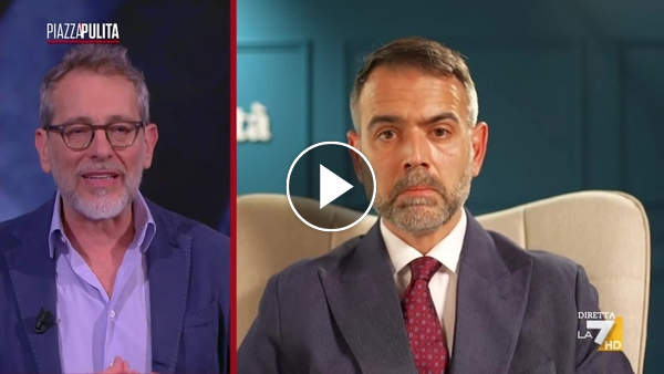 Scontro durissimo a Piazzapulita tra Corrado Formigli e Francesco Borgonovo sul reportage dedicato alla remigrazione e a Martin Sellner.