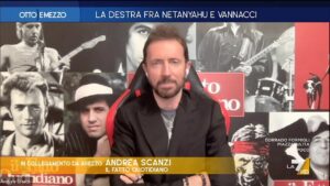 A Otto e mezzo confronto acceso su Roberto Vannacci tra Andrea Scanzi e Rosi Braidotti, con il richiamo al caso Cecchettin.