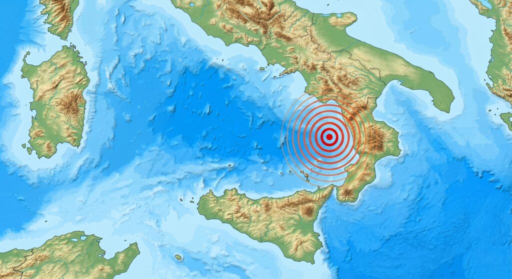 Terremoto fortissimo alle 0,13 vicino ad Amantea, scossa avvertita anche a Bari e in Puglia