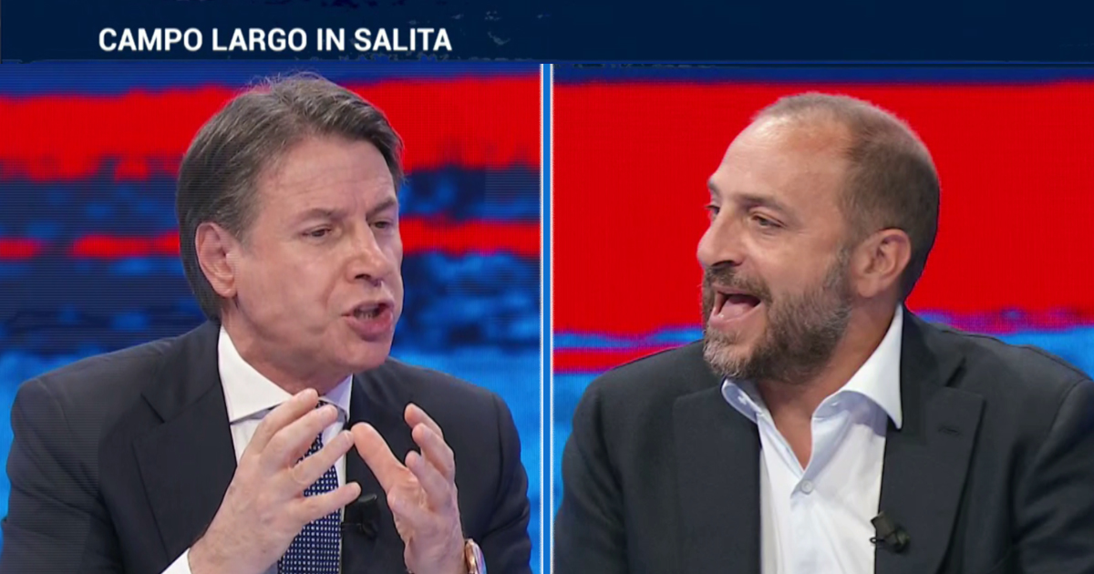 Giuseppe Conte propone una svolta negoziale sul conflitto russo-ucraino, ma Emiliano Fittipaldi contesta duramente la strategia del leader M5S.
